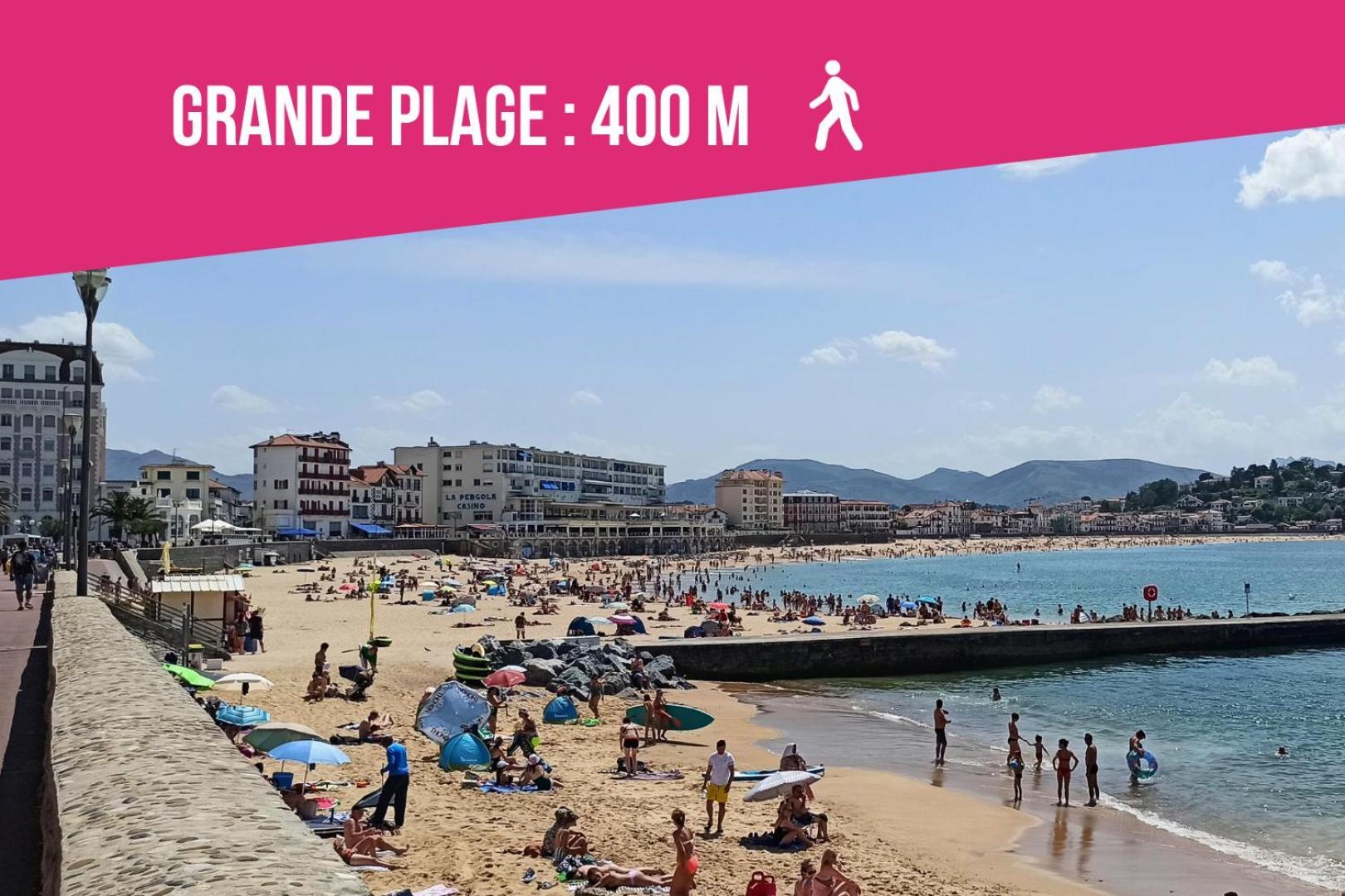Ilbetea - Duplex tout confort - Plage à 400 m - Parking - Wifi Saint-Jean-de-Luz Esterno foto